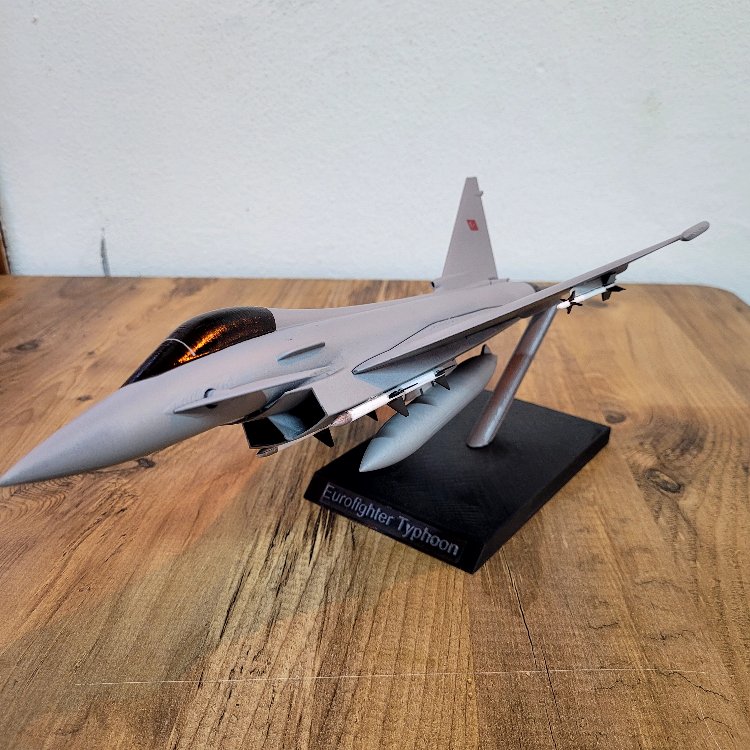 Eurofighter 3d maket uçak