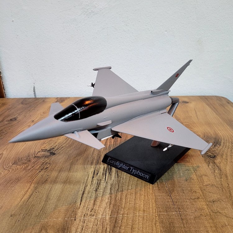 Eurofighter 3d maket uçak