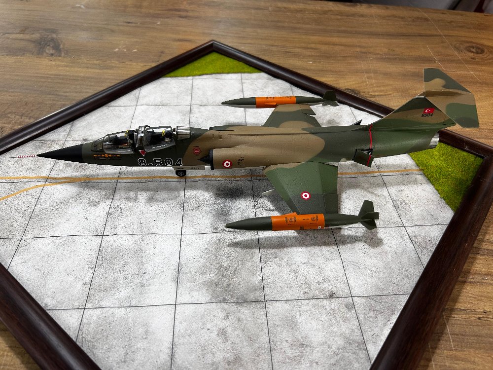 F-104 maket uçak 1/48 ölçek