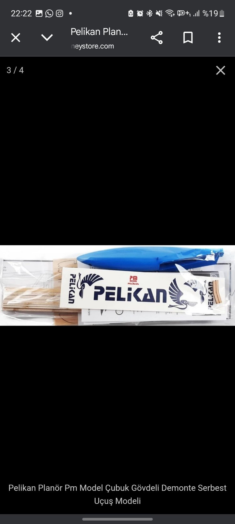 Pelikan model uçak