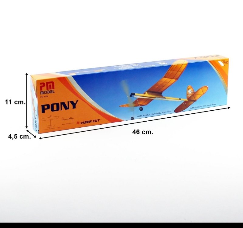 PONY MODEL UÇAK PM MODEL