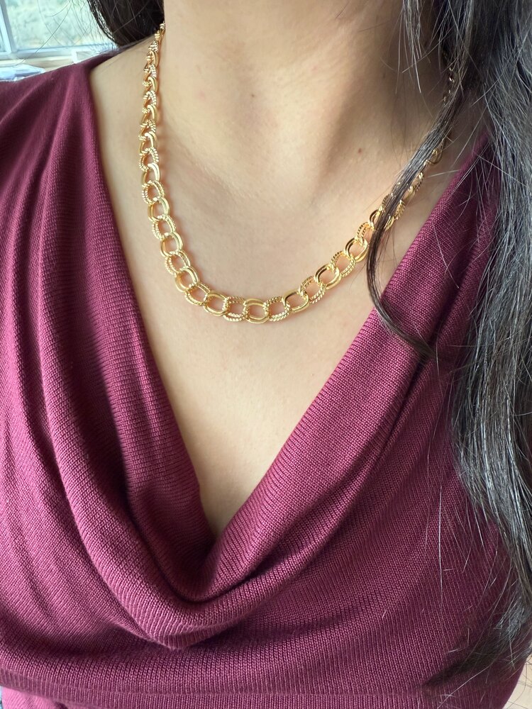 Gold Zincir Kolye