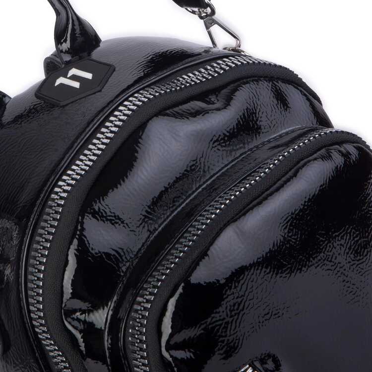 Nas Bag Kadın Dönüştürülebilir Sırt ve Omuz Çantası Şık Geniş Fermuarlı Çanta 