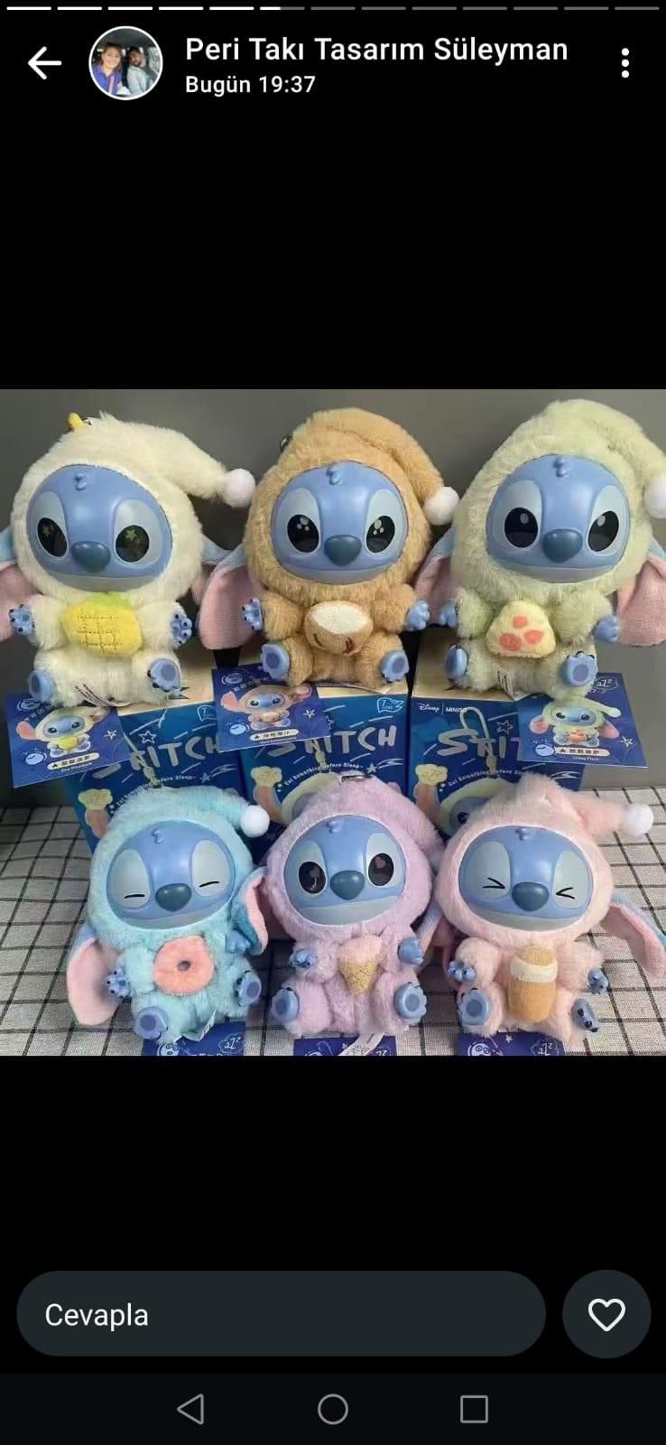 Stitch Koala Peluş Oyuncak Süpriz Paketli Orjinal