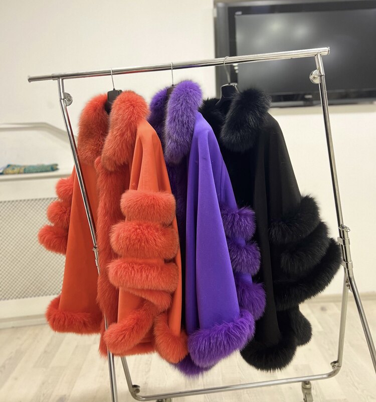 Luxe Mantle Poncho