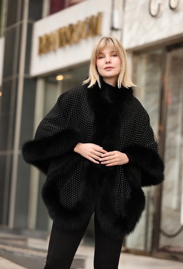 Swarovski Crystal Poncho