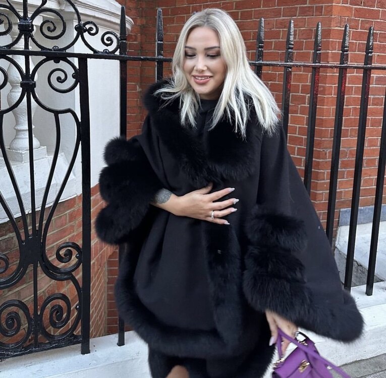 Luxe Mantle Poncho