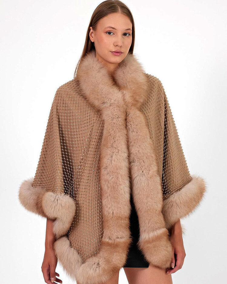 Swarovski Crystal Poncho