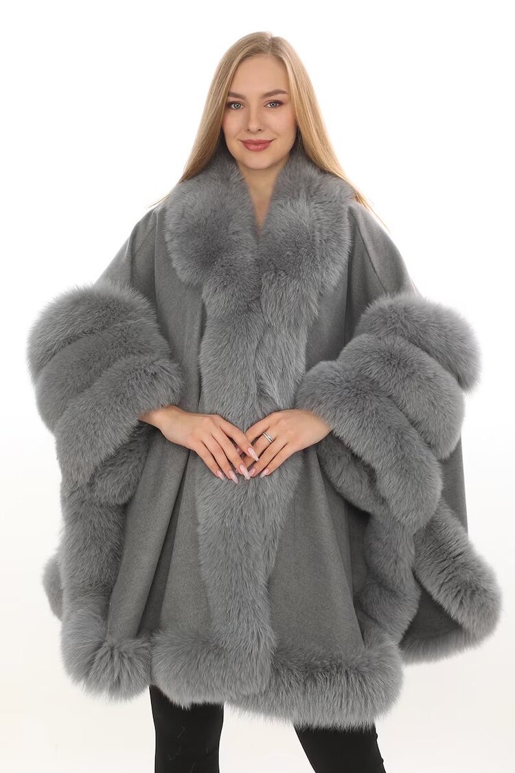 Luxe Mantle Poncho