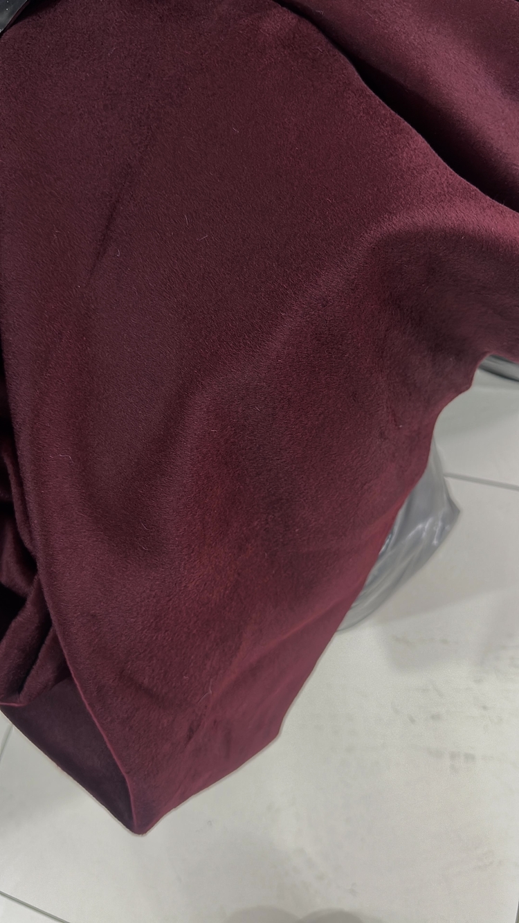 Loro Piana Doulux Burgundy