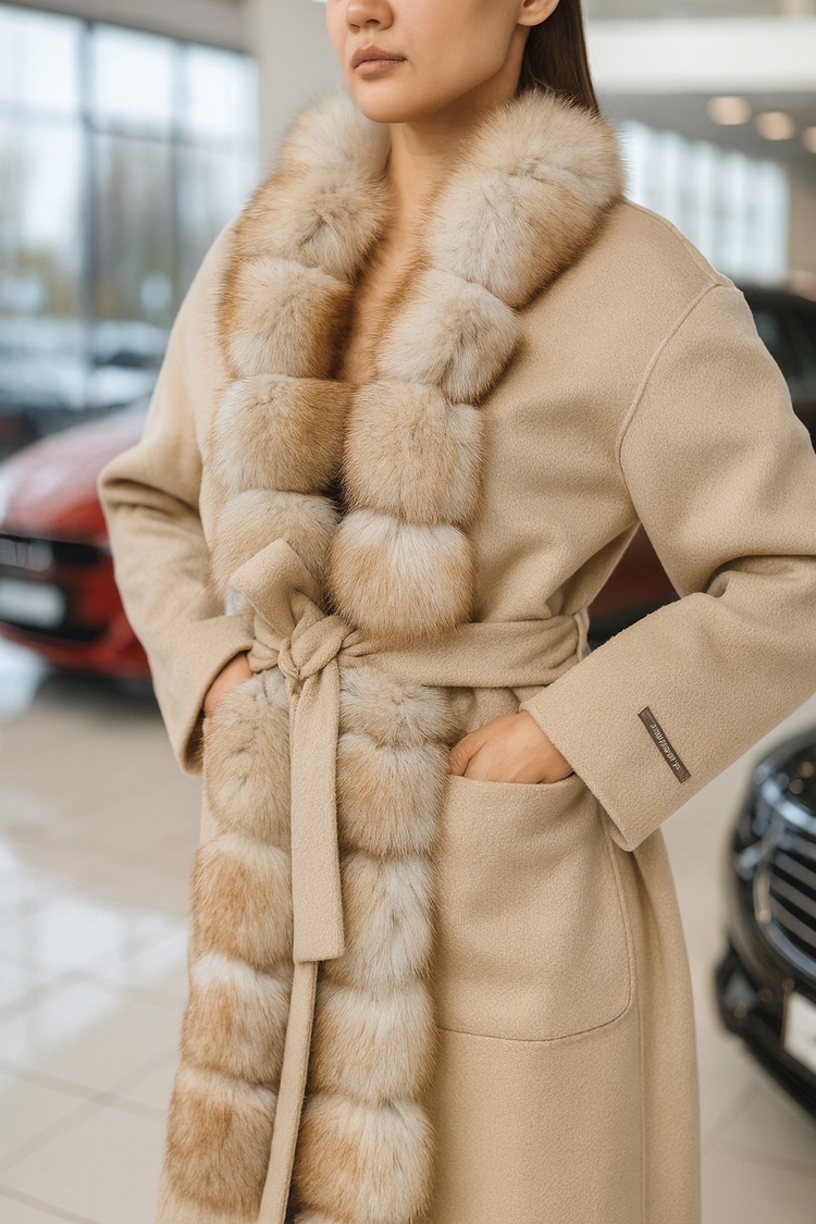 Aurora Alpaca Coat