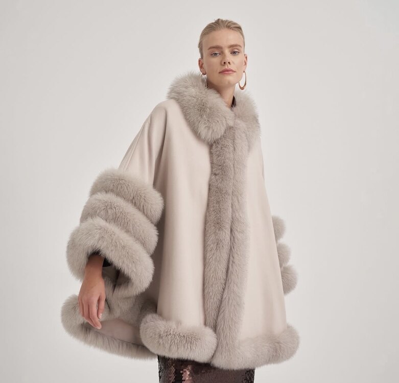 Luxe Mantle Poncho