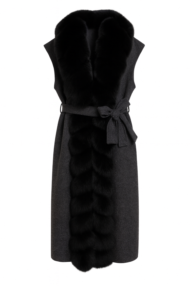 Alpaca Fur Grace Vest