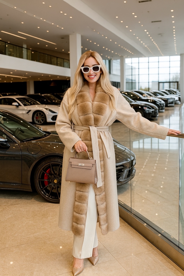 Aurora Alpaca Coat