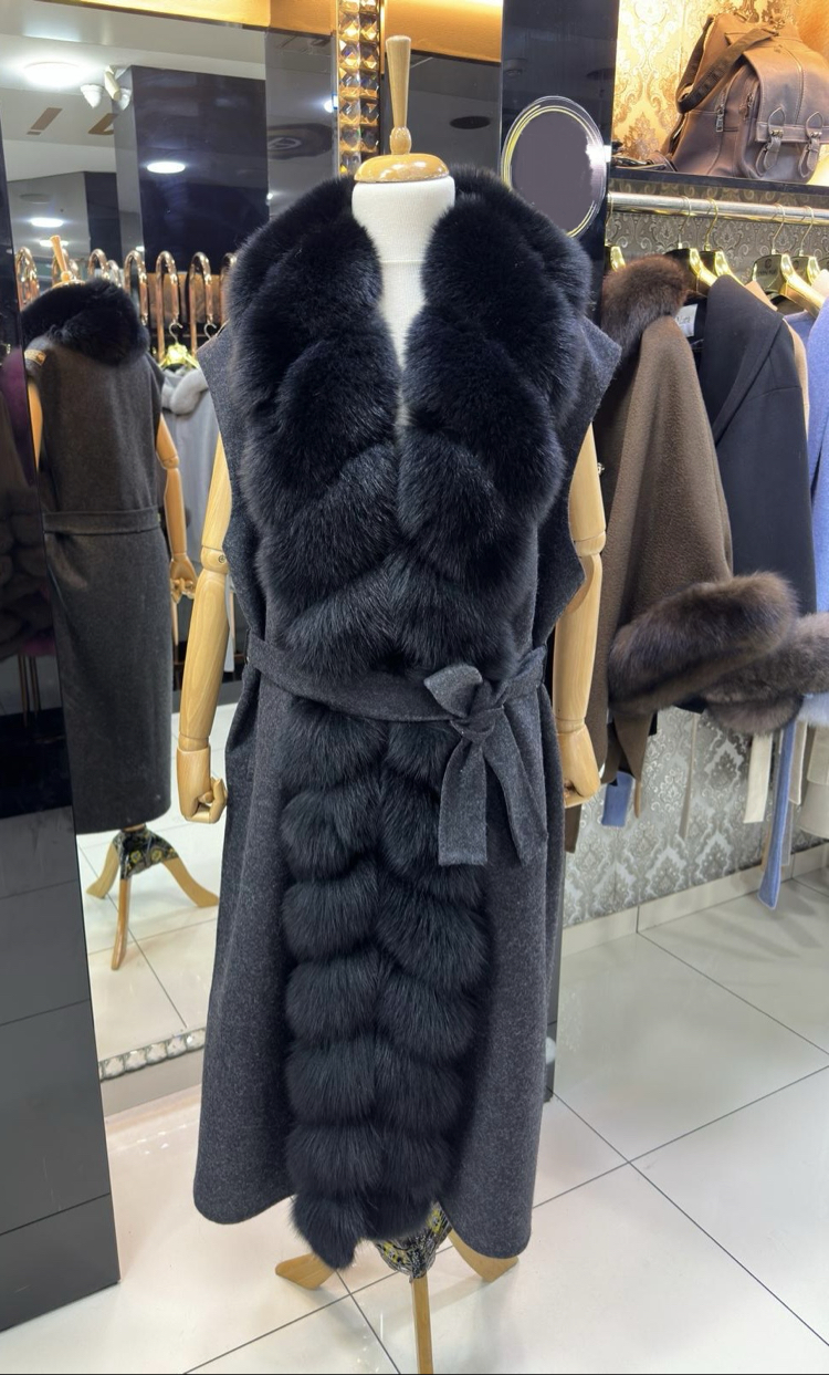 Alpaca Fur Grace Vest