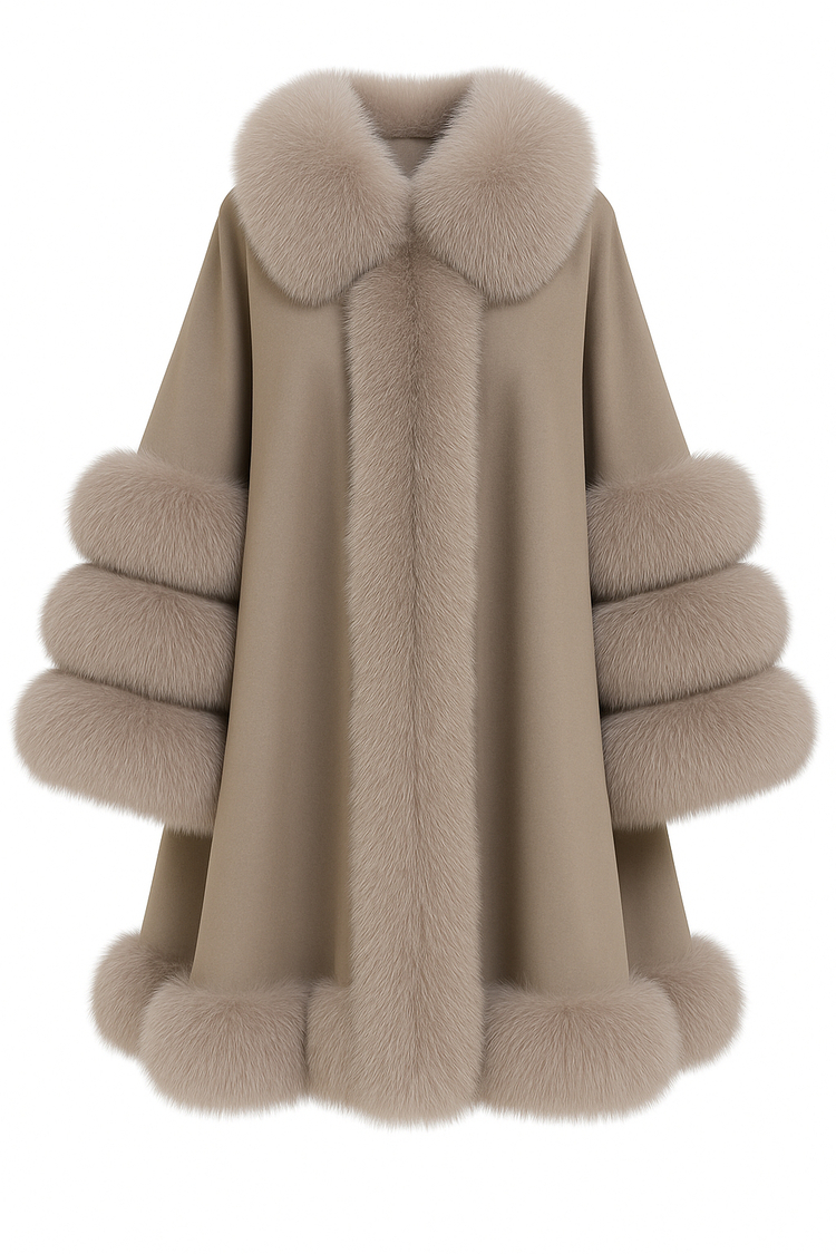 Luxe Mantle Poncho