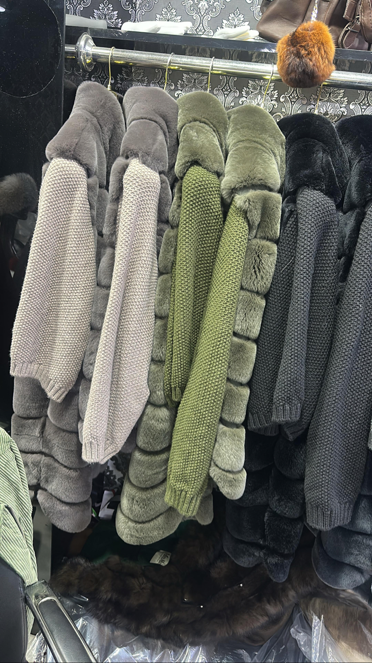 Noelle Rex Knit Cape