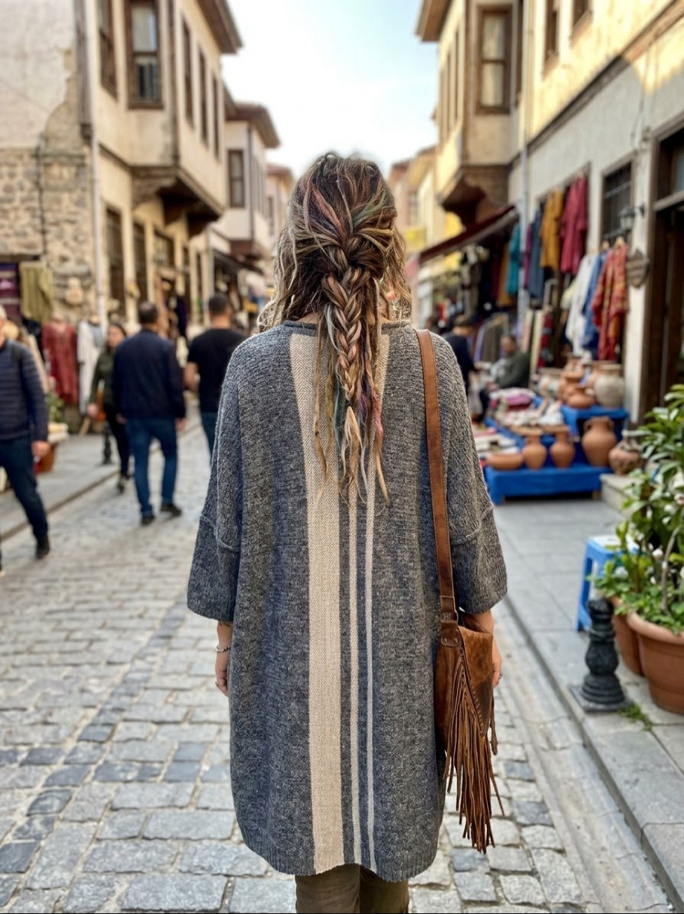 Triko uzun tunik