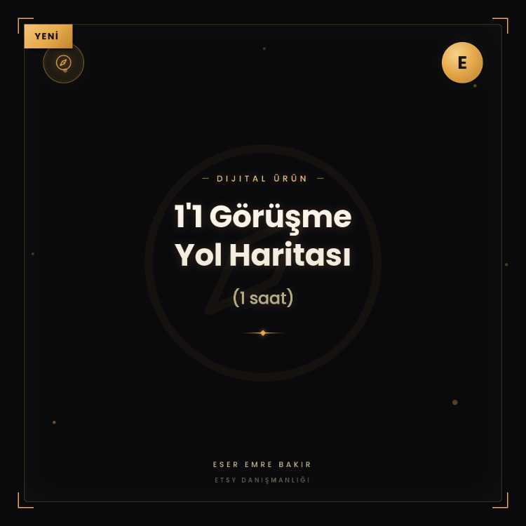 1'1 Yol Hartiası Online Görüşme (1saat)