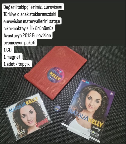 Eurovision 2013 Avusturya Natália Kelly – Shine Promosyon CD'si