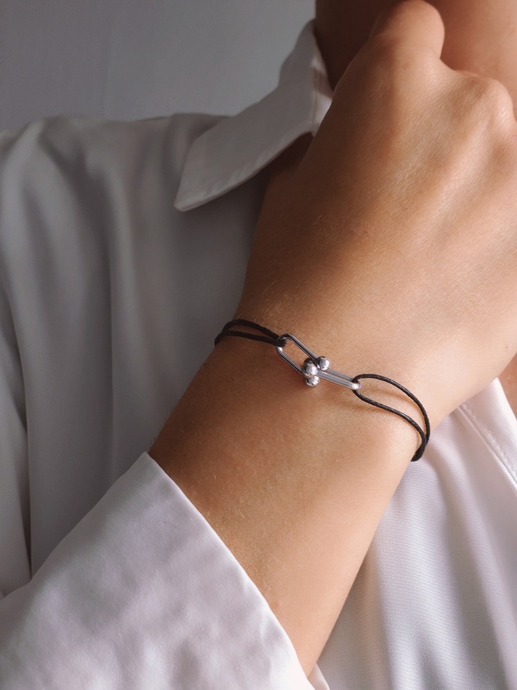 Tiffany Model Deri İpli El Yapımı Sarı Renkli Bileklik - 1122
