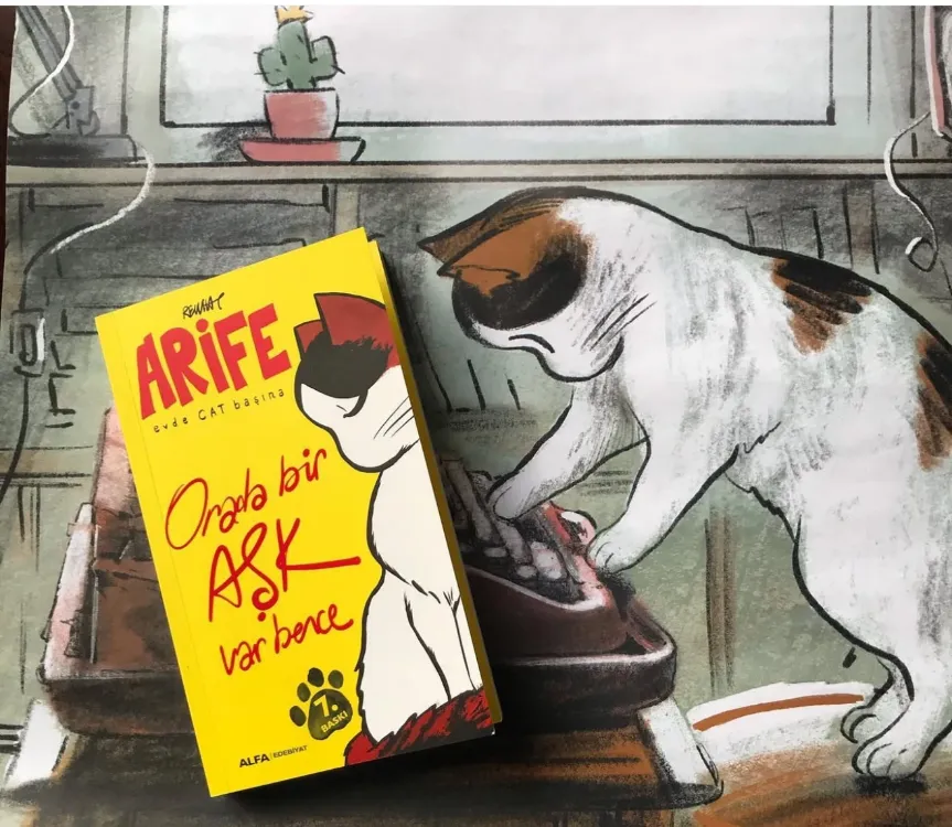 Orada Bir Aşk Var Bence (İmzalı)- Arife 1