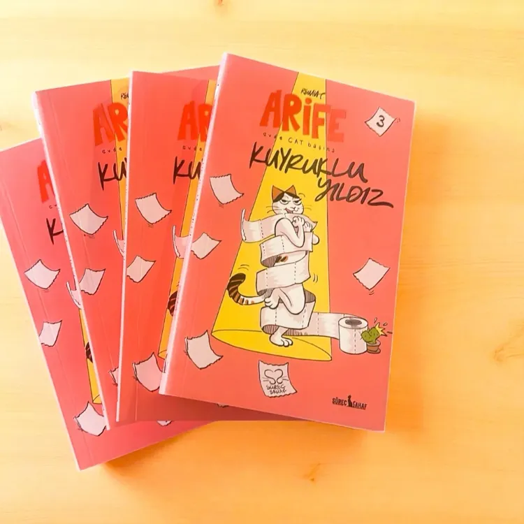 Kuyruklu Yıldız - (İsminize özel karikatür imzalı)Arife - 3
