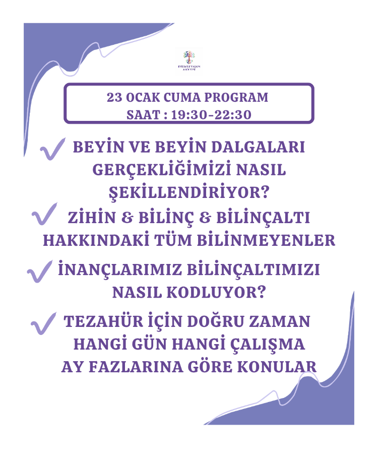 BİLİNÇALTI MUCİZE ATÖLYESİ 11