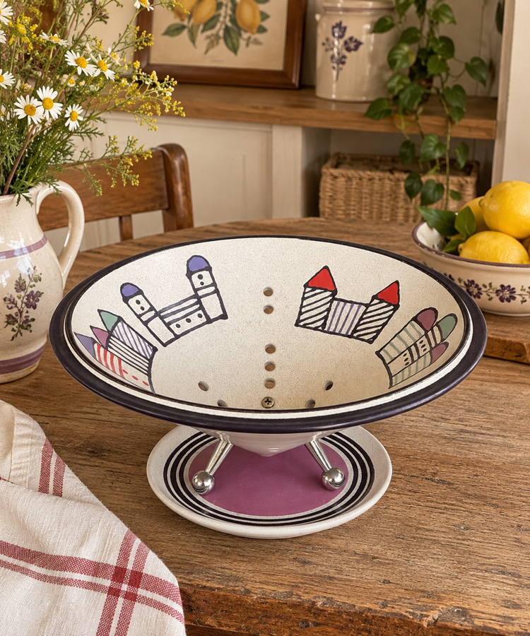 Alman KMK Stoneware koleksiyon süzgeç
