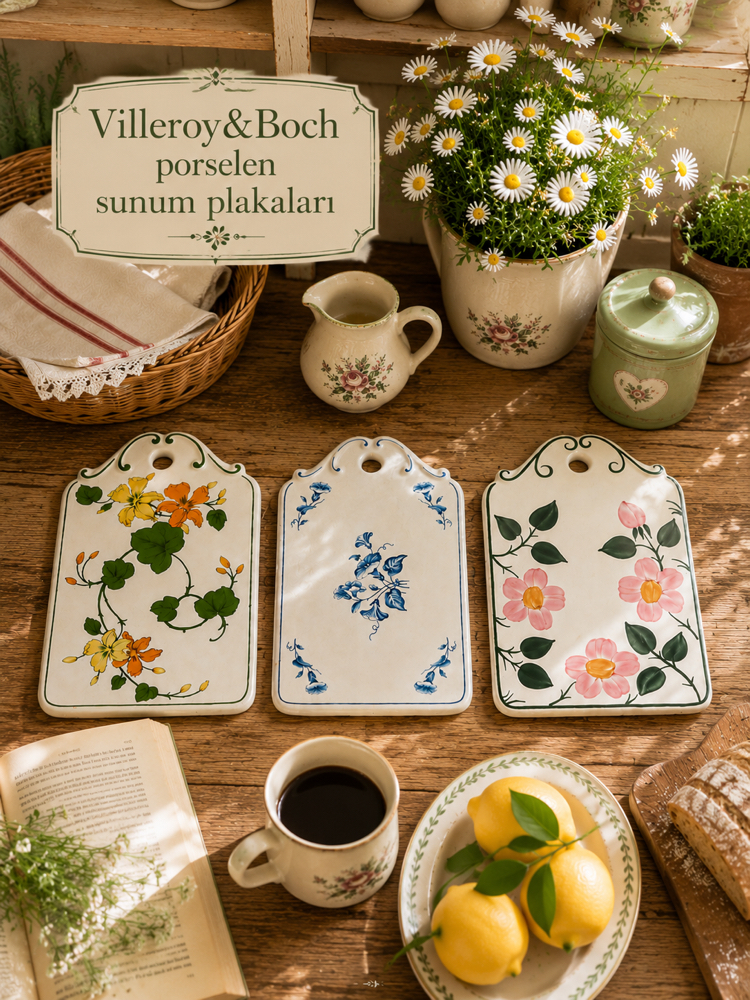 Villeroy Boch porselen sunum plakaları