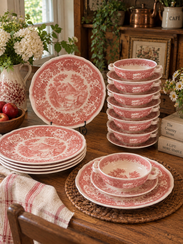 Villeroy & Boch Burgenland – 6 Kişilik Vintage Takım
