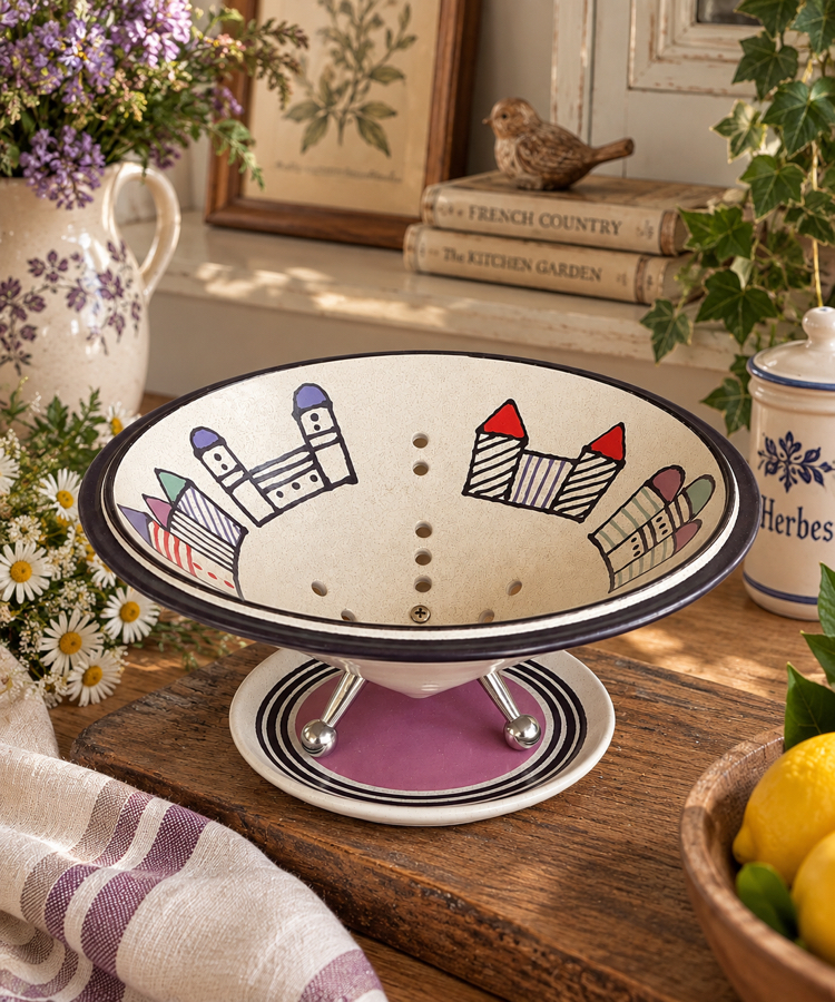 Alman KMK Stoneware koleksiyon süzgeç