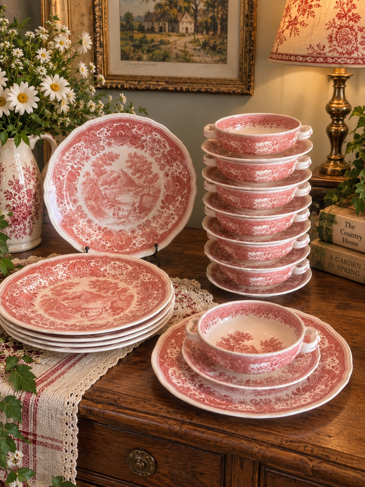 Villeroy & Boch Burgenland – 6 Kişilik Vintage Takım