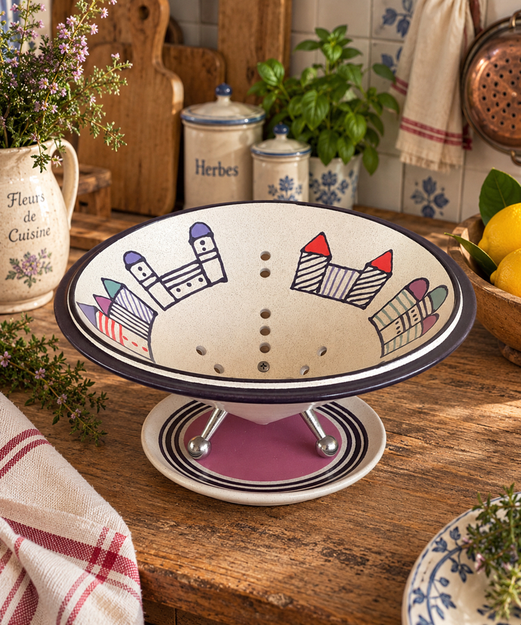 Alman KMK Stoneware koleksiyon süzgeç