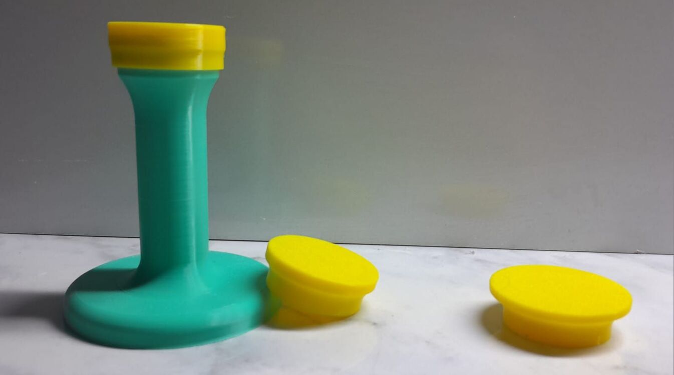 Kupa taban mühür maçası 150mm değiştirilebilir başlıklı set