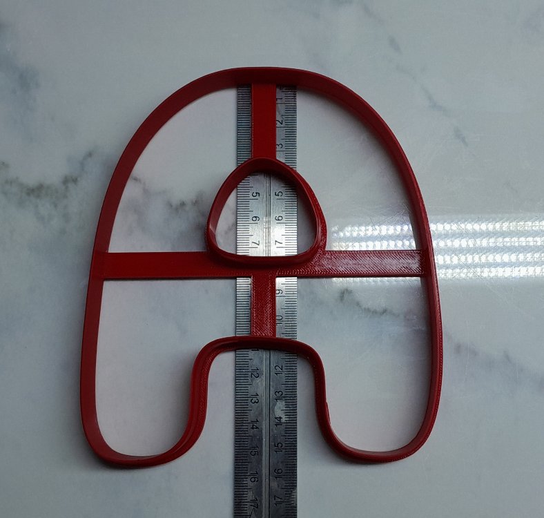 Bubble Harf kesme 15 cm