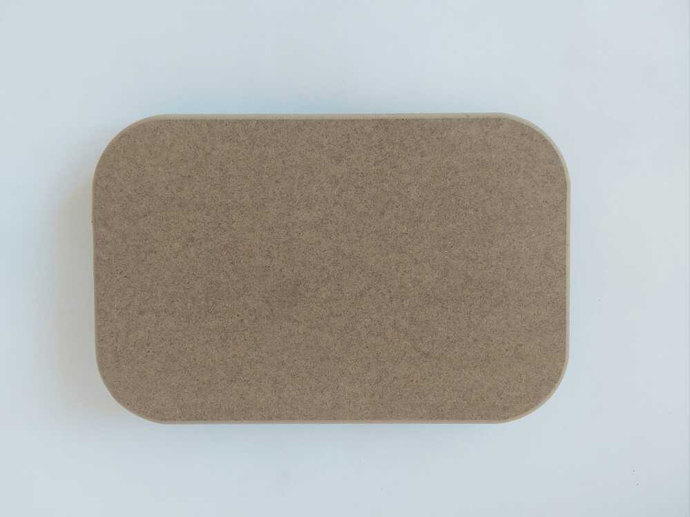 Dikdörtgen tabak drape kalıbı(oval köşeli)