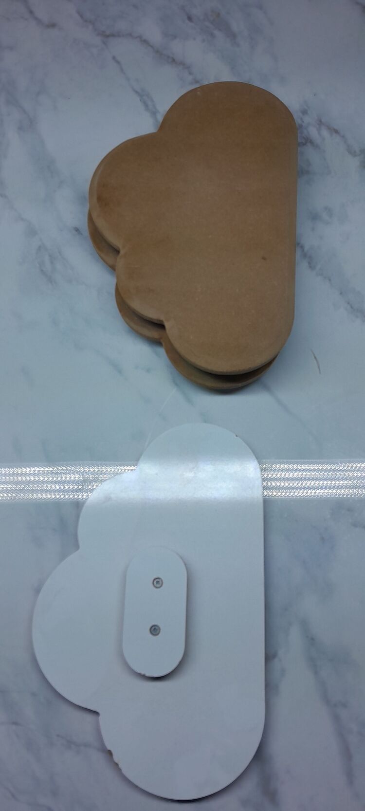 Bulut mdf tabak drape kalıbı 30 cm
