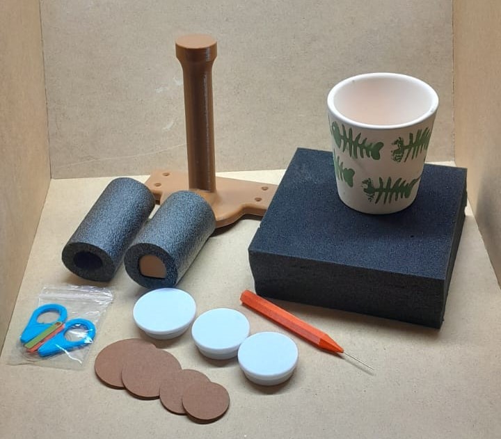 Kupa Mühür-Kulp-Taban silme Set