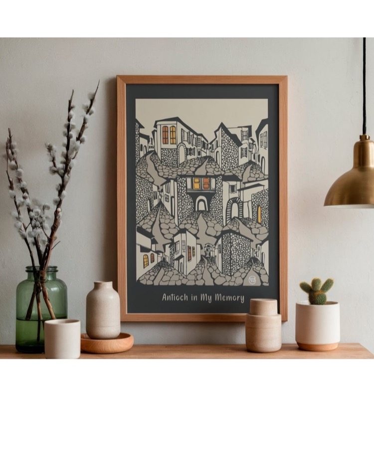 Antioch in my Memory Poster 35x50 cm (Çerçevesiz)