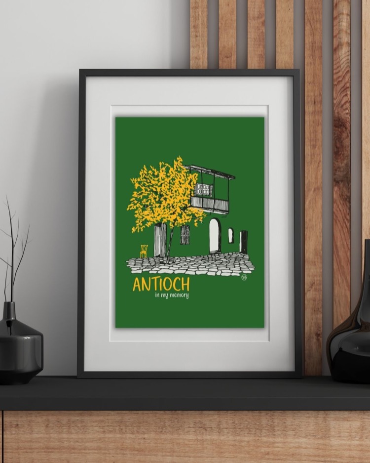 Antioch in my Memory Poster 35x50 cm