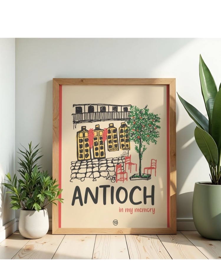 Antioch in my Memory Poster 35x50 cm