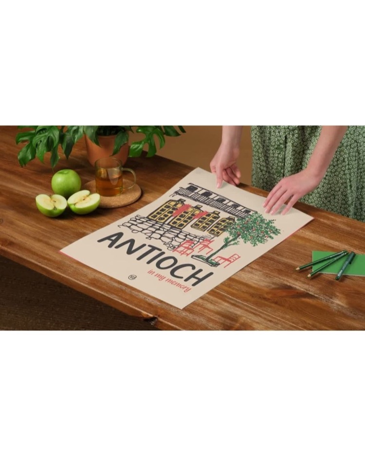 Antioch in my Memory Poster 35x50 cm