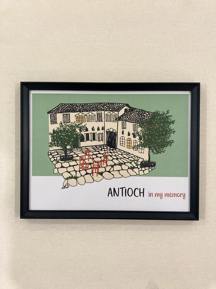 Antioch in my Memory (Siyah Çerçeveli)