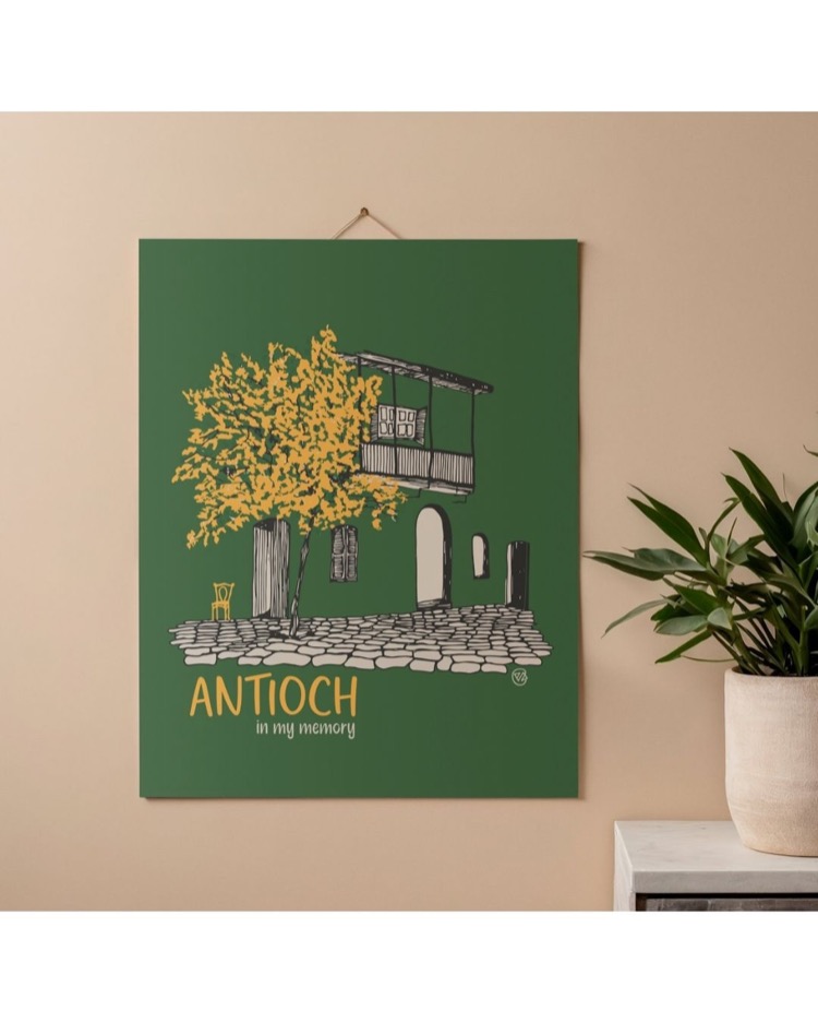 Antioch in my Memory Poster 35x50 cm