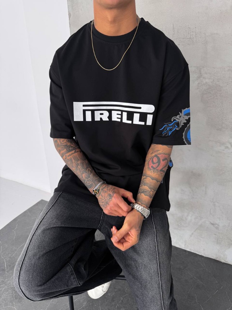 Pirelli Black Dragon Oversize Tee