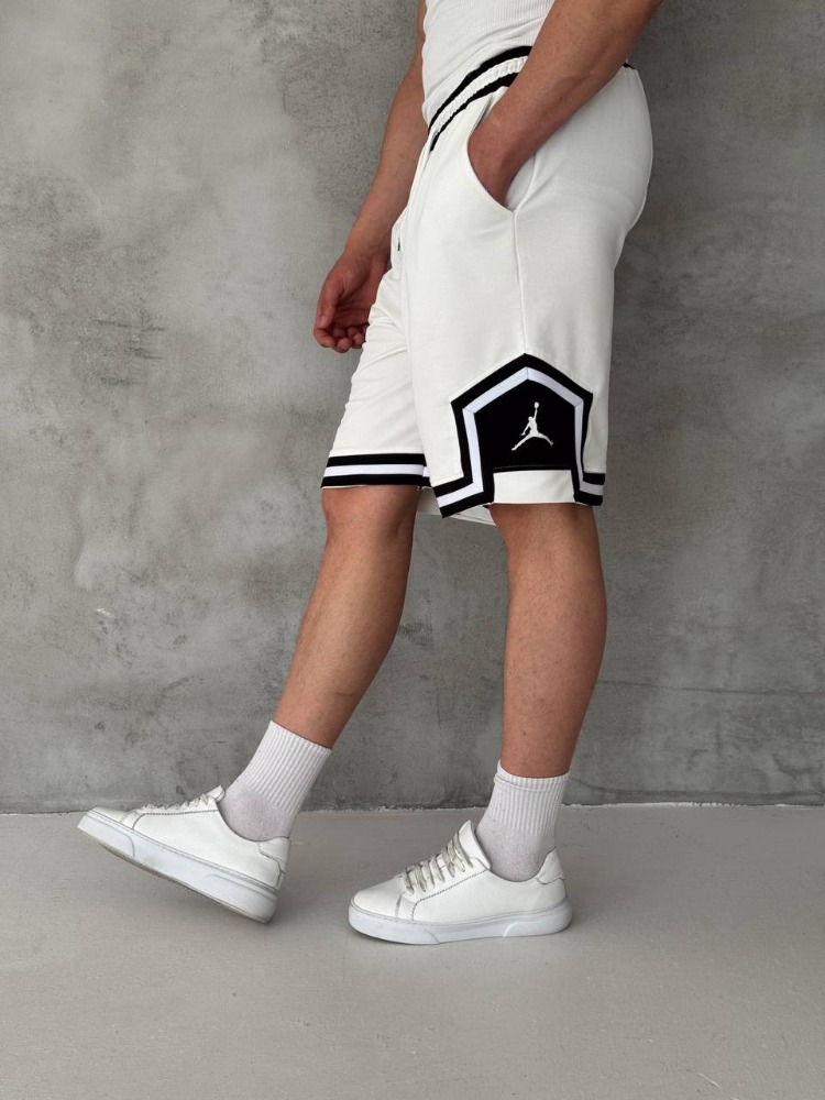 1. Jordan Legacy White Shorts