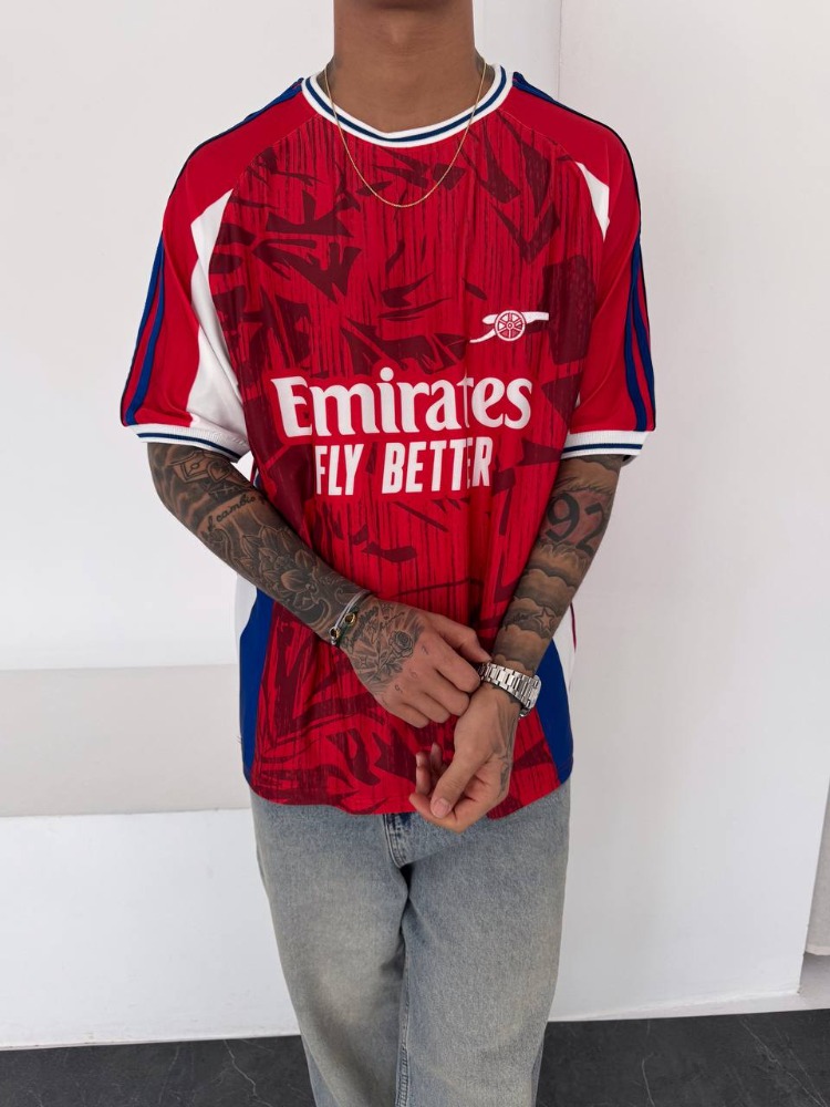 Arsenal Red Retro Match T-Shirt