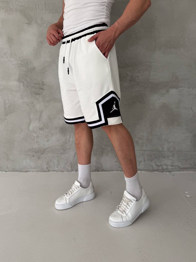 1. Jordan Legacy White Shorts