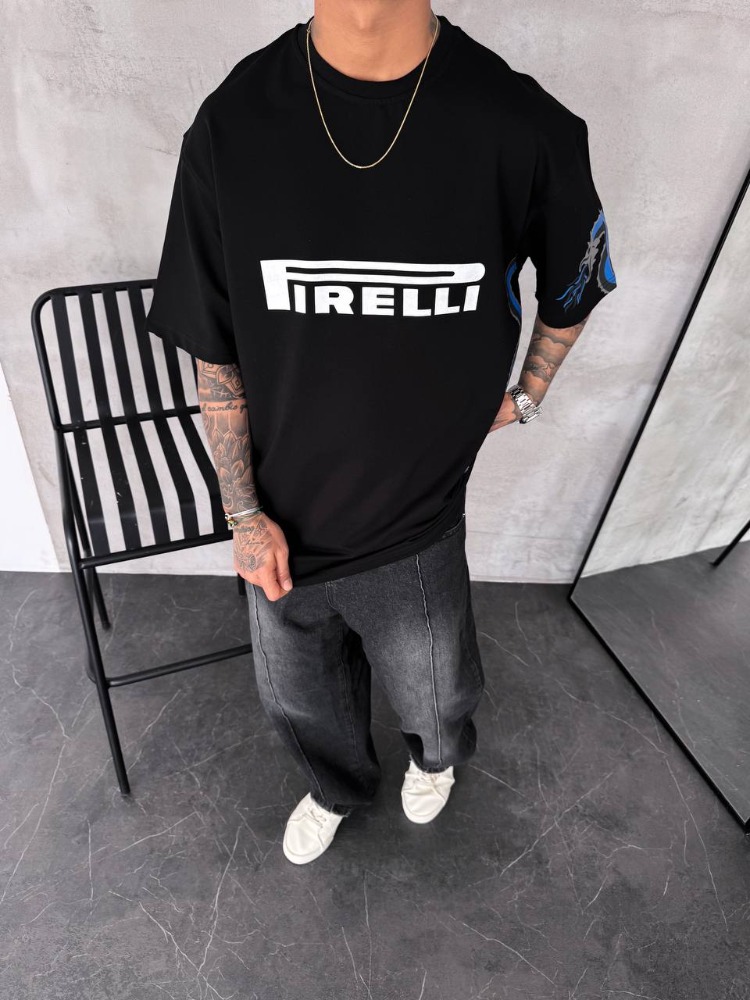 Pirelli Black Dragon Oversize Tee